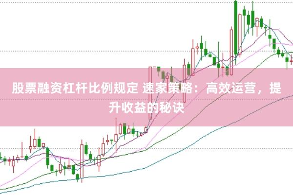 股票融资杠杆比例规定 速家策略：高效运营，提升收益的秘诀