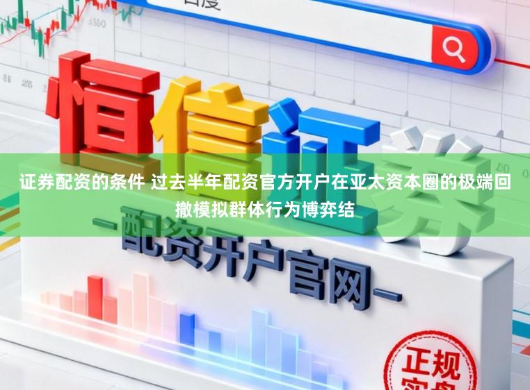 证券配资的条件 过去半年配资官方开户在亚太资本圈的极端回撤模拟群体行为博弈结